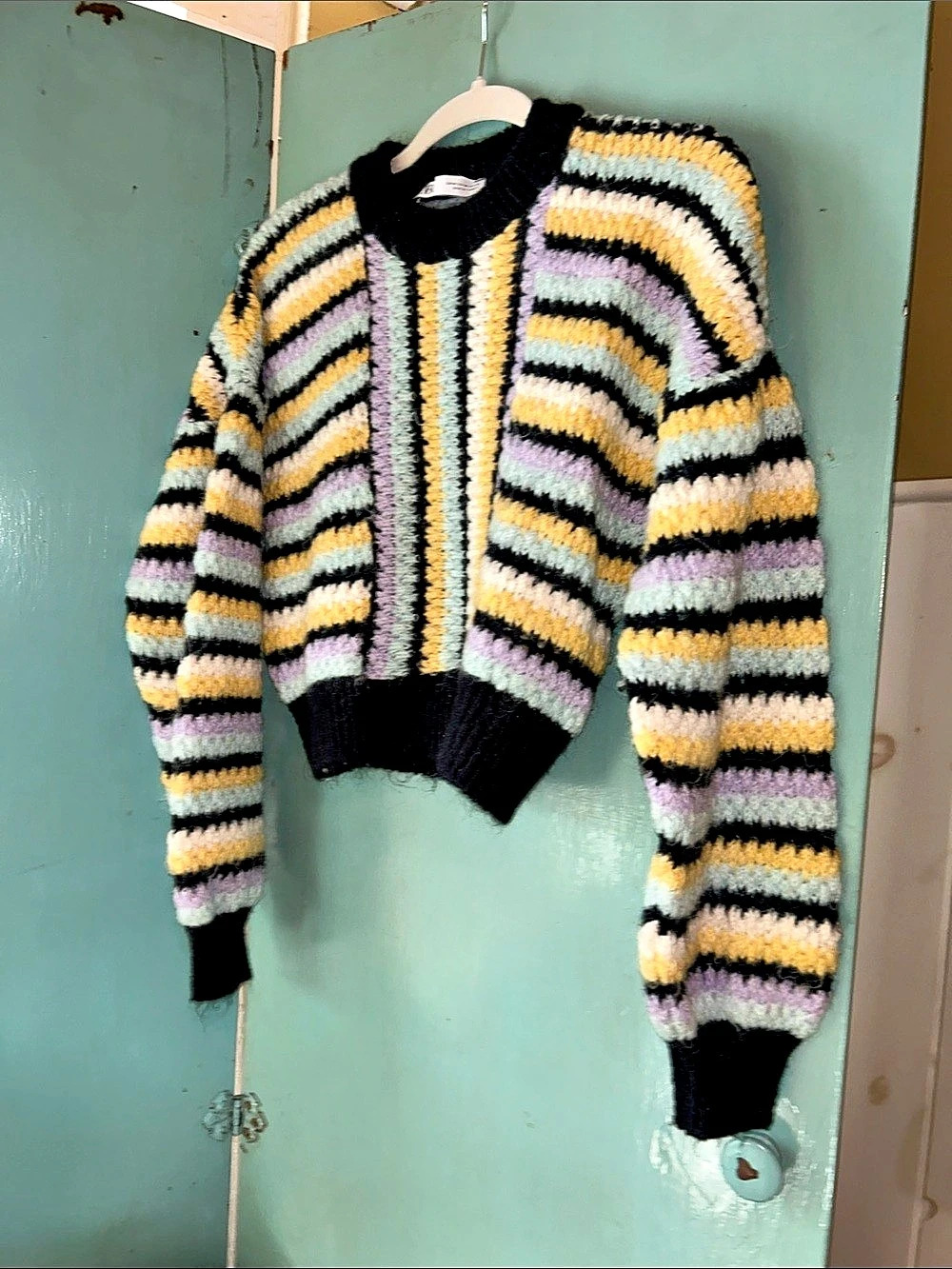Zara Striped Knit Sweater